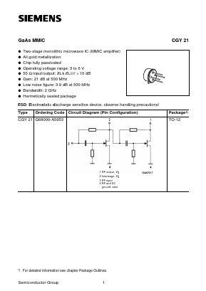 Q68000-A5953 Datasheet PDF Infineon Technologies