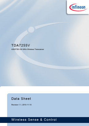 TDA7255V Datasheet PDF Infineon Technologies
