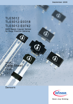 TLE5012-E0742 Datasheet PDF Infineon Technologies