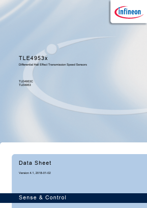 TLE4953 Datasheet PDF Infineon Technologies