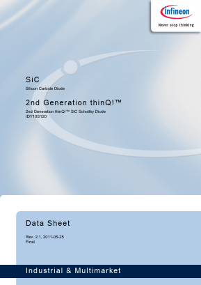 D10S120 Datasheet PDF Infineon Technologies