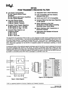 D2912A Datasheet PDF Intel
