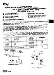 P8749H Datasheet PDF Intel