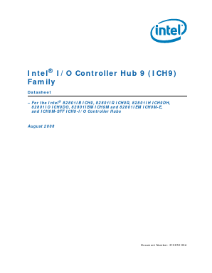 82801IEMICH9M-E Datasheet PDF Intel
