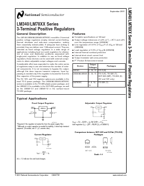 LM7818CK Datasheet PDF International Cmos Technology