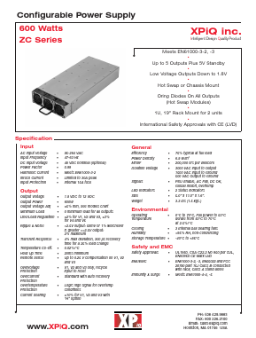 ZCD6H06NCPGI Datasheet PDF International Power DC Power Supplies