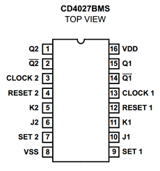 CD4027 Datasheet PDF Intersil
