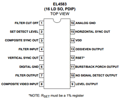 EL4583CS Datasheet PDF Intersil