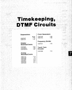 ICM7223VF Datasheet PDF Intersil