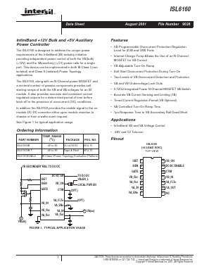 ISL6160IB-T Datasheet PDF Intersil