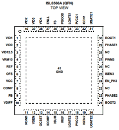 ISL6566AIR-T Datasheet PDF Intersil
