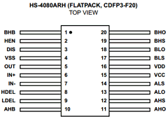 HS9-4080ARH-Q Datasheet PDF Intersil