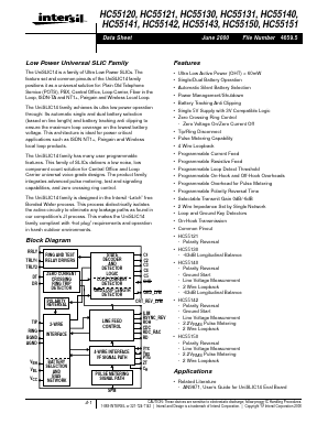HC55131IM Datasheet PDF Intersil