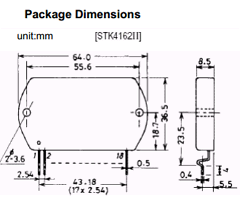 STK4162 Datasheet PDF Inchange Semiconductor