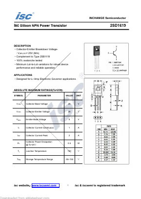 3DD209L Datasheet PDF Inchange Semiconductor