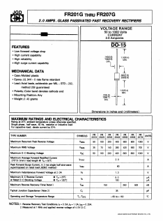 FR203G Datasheet PDF Jinan Gude Electronic Device