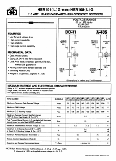 HER106L Datasheet PDF Jinan Gude Electronic Device