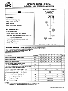 HER154 Datasheet PDF Jinan Gude Electronic Device