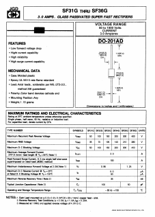 SF32G Datasheet PDF Jinan Gude Electronic Device