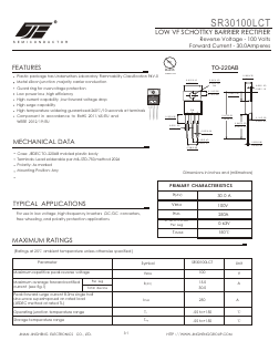 SR30100LCT-TO-220AB Datasheet PDF Jinan Jingheng (Group) Co.,Ltd