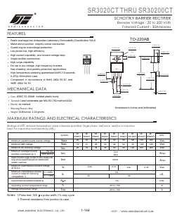 SR3045CT Datasheet PDF Jinan Jing Heng Electronics Co., Ltd.