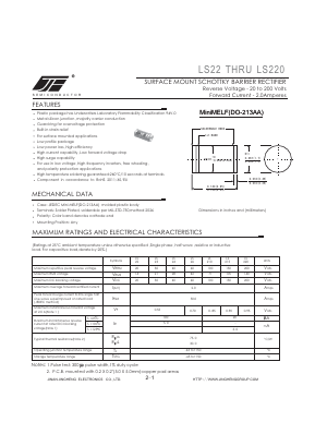 LS220 Datasheet PDF Jinan Jing Heng Electronics Co., Ltd.