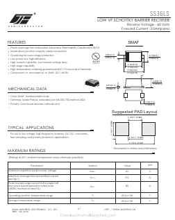 SS36LS Datasheet PDF Jinan Jing Heng Electronics Co., Ltd.