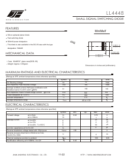 LL4448 Datasheet PDF Jinan Jing Heng Electronics Co., Ltd.