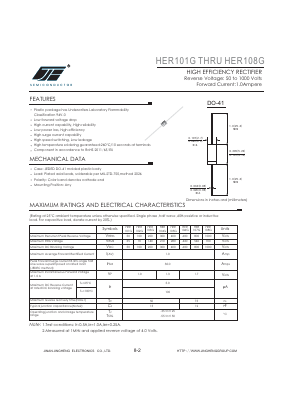 HER104G Datasheet PDF Jinan Jing Heng Electronics Co., Ltd.