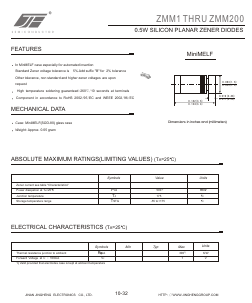 ZMM5.6 Datasheet PDF Jinan Jing Heng Electronics Co., Ltd.