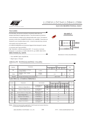 LLDC34 Datasheet PDF Jinan Jing Heng Electronics Co., Ltd.