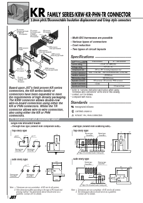 BU15P-TR-PC-H Datasheet PDF JST Mfg. Co., Ltd.