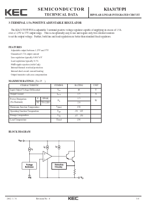KIA317F/PI Datasheet PDF KEC
