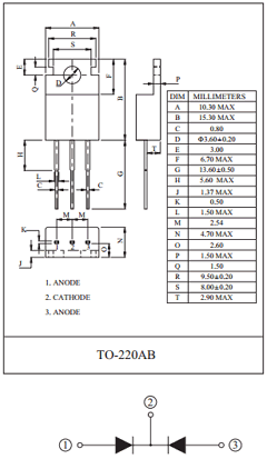 B20A45VC Datasheet PDF KEC