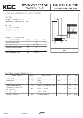 E35A2CBR Datasheet PDF KEC