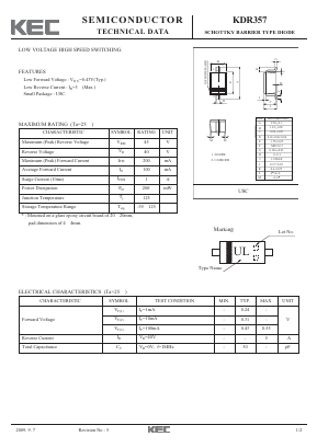 KDR357 Datasheet PDF KEC