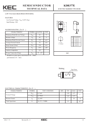 KDR377E Datasheet PDF KEC