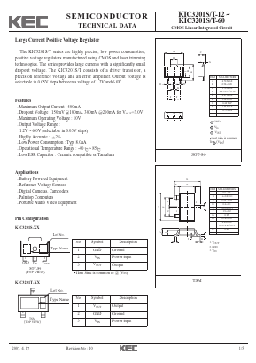 KIC3201S-23 Datasheet PDF KEC