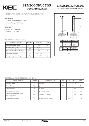 E35A2CDS Datasheet PDF KEC