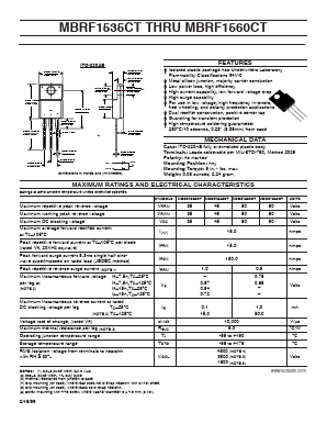 MBRF1545CT Datasheet PDF Kersemi Electronic Co., Ltd.