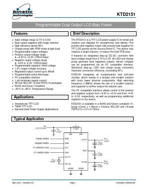 LPS3015-472ML_ Datasheet PDF Kinetic Technologies.
