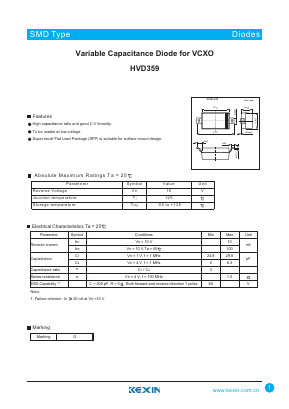 HVD359 Datasheet PDF KEXIN Industrial
