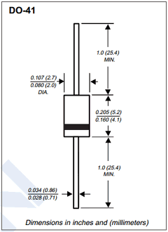 1N4006 Datasheet PDF KEXIN Industrial