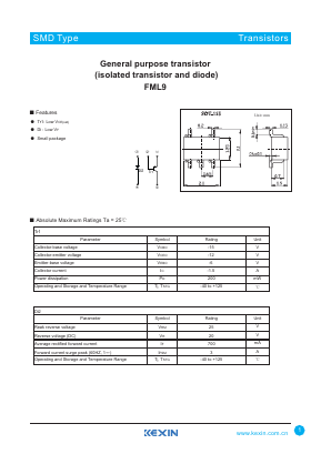 FML9 Datasheet PDF KEXIN Industrial
