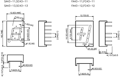 FA43-11GWA Datasheet PDF Kingbright