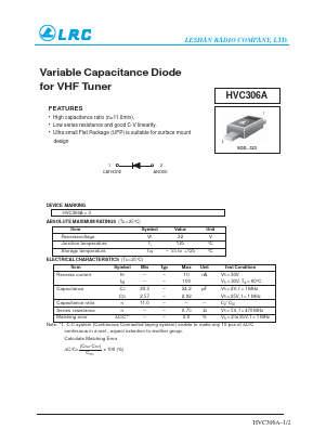 HVC306 Datasheet PDF Leshan Radio Company,Ltd