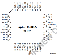 ISPLSI2032A Datasheet PDF Lattice Semiconductor