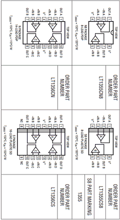 LT1355 Datasheet PDF Linear Technology