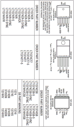 LT1374-5 Datasheet PDF Linear Technology
