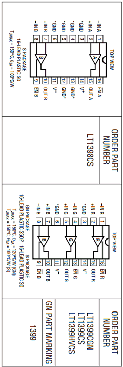 LT1398 Datasheet PDF Linear Technology